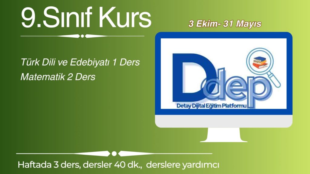 9.Sınıf 901 – 9.sınıf Kurs 1.Set