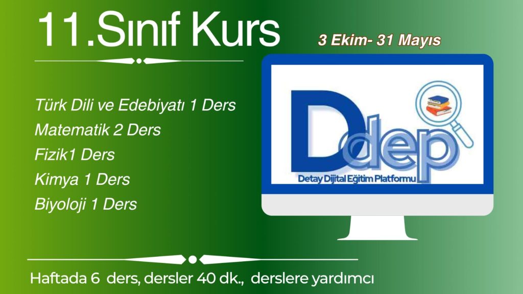 11.Sınıf 1104 – 11.Sınıf Kurs Sayısal 4.Set
